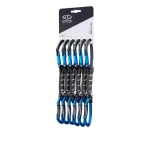 Climbing Technology Skylotec Lime B Set Pro Ny 12 Cm 6-pack Quickdraws Ant Bl 440620