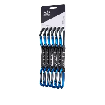 Climbing Technology Skylotec Lime B Set Pro Ny 12 Cm 6-pack Quickdraws Ant Bl 440620