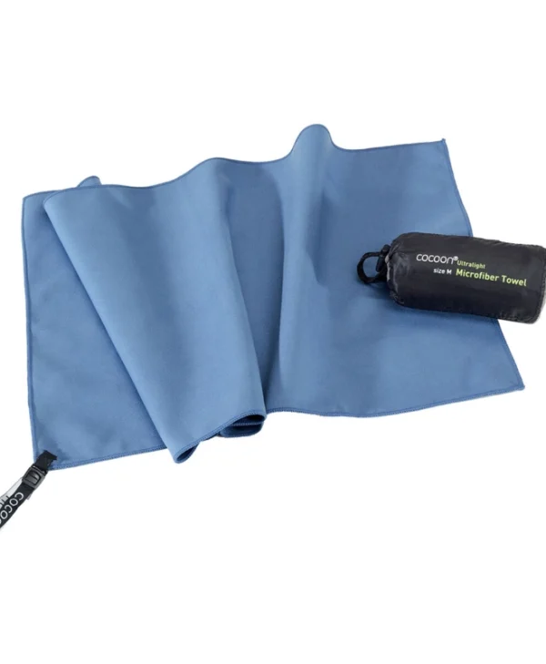 Cocoon Πετσέτα Microfiber Σώματος 40gr/m² Μπλε 150x80εκ. TSU04-XL