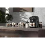 Philips Saeco GranAroma Αυτόματη Μηχανή Espresso 1500W Πίεσης 15bar για Cappuccino με Μύλο Άλεσης Μαύρη SM6580/10 - Image 3