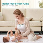 Momcozy Ηλεκτρικό Διπλό Θήλαστρο Πράσινο BP352-GE12BA-A - Image 6