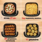 Tefal Easy Fry Air Fryer με Wi-Fi 4lt Μαύρο FW4018E0 - Image 4