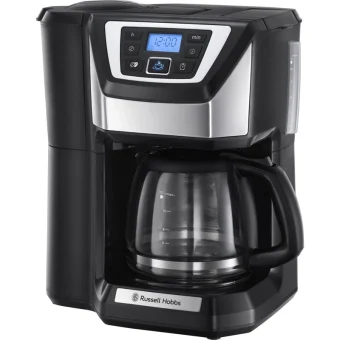 Russell Hobbs Grind & Brew Προγραμματιζόμενη Καφετιέρα Φίλτρου 1025W 22000-56