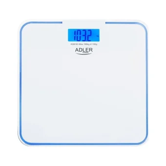 Adler Ψηφιακή Ζυγαριά 180kg Λευκή AD 8183