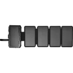 Sandberg 5-Panel Ηλιακό Power Bank 10000mAh με Θύρα USB-A και Θύρα USB-C Μαύρο 421-05