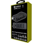 Sandberg 5-Panel Ηλιακό Power Bank 10000mAh με Θύρα USB-A και Θύρα USB-C Μαύρο 421-05 - Image 9