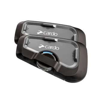 Cardo Freecom 4X DUO Ενδοεπικοινωνία Διπλή για Κράνος Μηχανής με Bluetooth FRC4X103