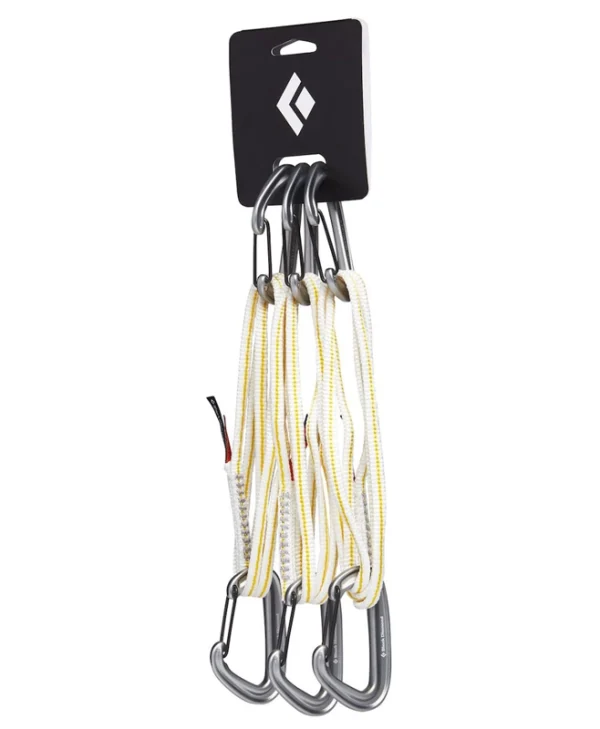 Black Diamond Miniwire Alpine QD QuickPack Καραμπίνερ Σετάκια 3τμχ 122851