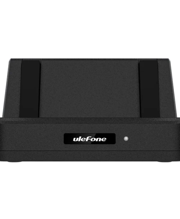 Ulefone Armor Pad 4 Series Βάση Κινητού Αυτοκινήτου με Αντιολισθητική Επιφάνεια και Ασύρματη Φόρτιση Μαύρη CHARGING DOCK PAD 4