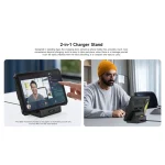Ulefone Armor Pad 4 Series Βάση Κινητού Αυτοκινήτου με Αντιολισθητική Επιφάνεια και Ασύρματη Φόρτιση Μαύρη CHARGING DOCK PAD 4 - Image 6