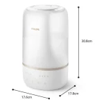 Philips Sky High Mist Καθαριστής Αέρα / Υγραντήρας 19.6W για Χώρους 41m² 41585572 - Image 9