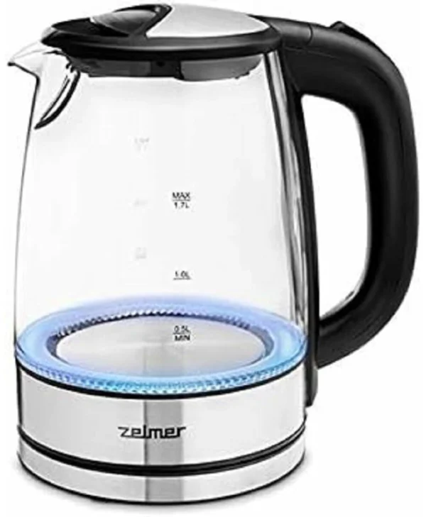 Zelmer ZCK8024 Βραστήρας 1.7lt 2200W Ασημί