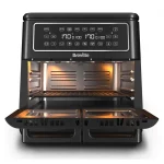 Breville Air Fryer με Διπλό Αποσπώμενο Κάδο 11lt Μαύρο 2085267 VDF130X