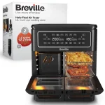 Breville Air Fryer με Διπλό Αποσπώμενο Κάδο 11lt Μαύρο 2085267 VDF130X - Image 4