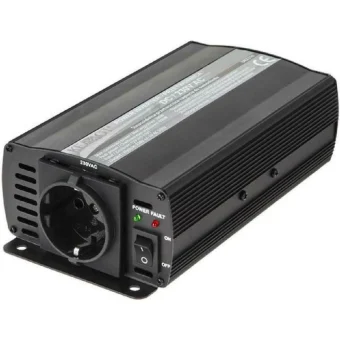 Kemot Inverter Αυτοκινήτου Τροποποιημένου Ημιτόνου 500W για Μετατροπή 24V DC σε 230V AC URZ3165