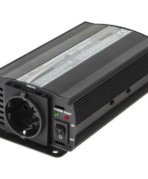 Kemot Inverter Αυτοκινήτου Τροποποιημένου Ημιτόνου 500W για Μετατροπή 24V DC σε 230V AC URZ3165