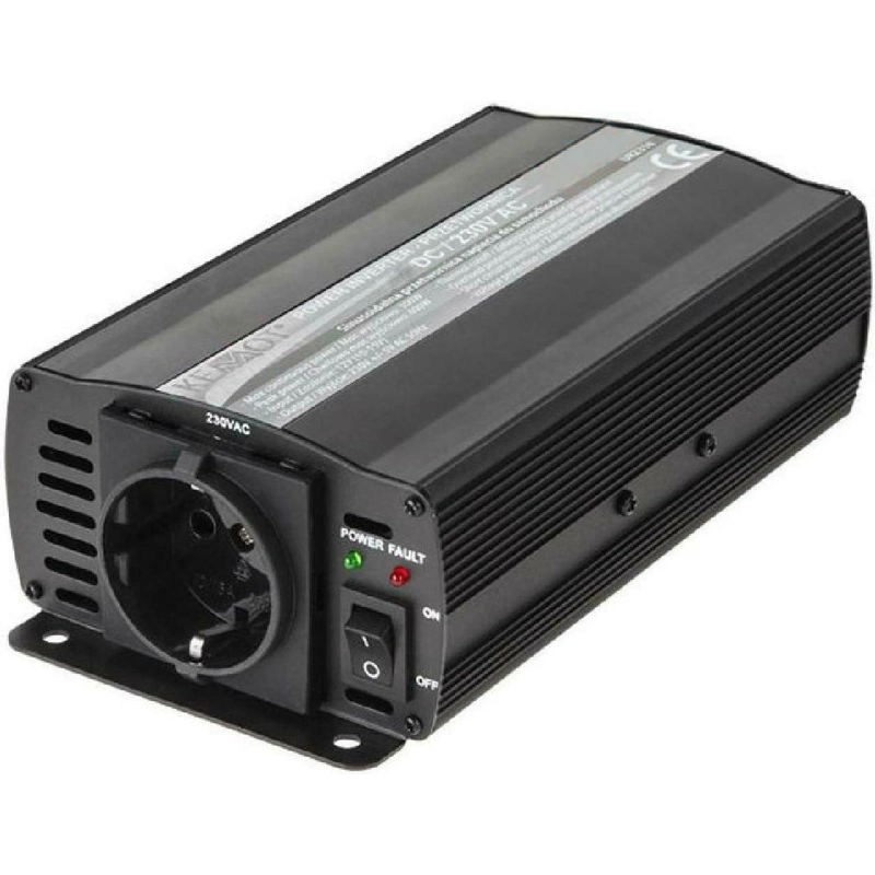 1 Kemot Inverter Αυτοκινήτου Τροποποιημένου Ημιτόνου 500W για Μετατροπή 24V DC σε 230V AC URZ3165 - Image 1