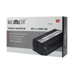 Kemot Inverter Αυτοκινήτου Τροποποιημένου Ημιτόνου 500W για Μετατροπή 24V DC σε 230V AC URZ3165 - Image 2
