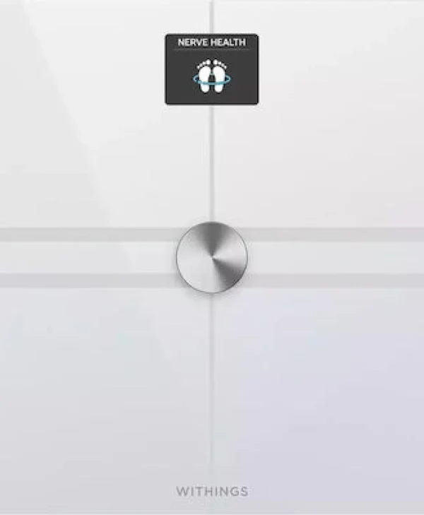 Withings Smart Ζυγαριά με Λιπομετρητή σε Λευκό χρώμα 13700546708050 WBS12-White-All-Inter