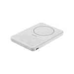 Belkin BoostCharge Slim Magnetic MagSafe Power Bank 5000mAh με Θύρα USB-C Λευκό BPD010HQWH - Image 2