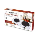 Esperanza Ekh0014w Επιτραπέζια Εστία Εμαγιέ Διπλή Λευκή EKH014W - Image 3