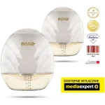 Neno Φορητό Διπλό Θήλαστρο Λευκό PERLA TWIN - Image 3