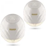Neno Φορητό Διπλό Θήλαστρο Λευκό PERLA TWIN - Image 6