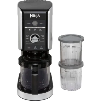 Ninja CREAMi Deluxe 10-in-1 Παγωτομηχανή 2x706ml Black / Silver NC502EU