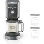 Ninja CREAMi Deluxe 10-in-1 Παγωτομηχανή 2x706ml Black / Silver NC502EU - Image 6