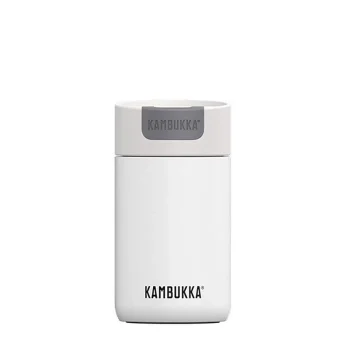 Kambukka Ποτήρι Θερμός Ανοξείδωτο 300ml Marshmallow White 11-02026