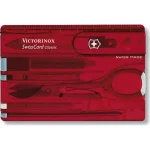 Victorinox Classic Swisscard Κάρτα Πολυεργαλείο Κόκκινη σε Θήκη V-0.71 00.T