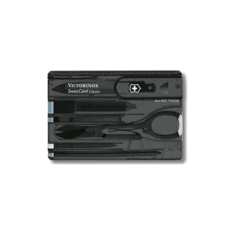 Victorinox SwissCard Classic Κάρτα Πολυεργαλείο Μαύρη σε Θήκη V-0.71 33.T3