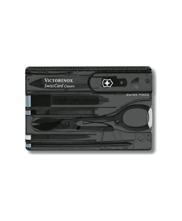 Victorinox SwissCard Classic Κάρτα Πολυεργαλείο Μαύρη σε Θήκη V-0.71 33.T3