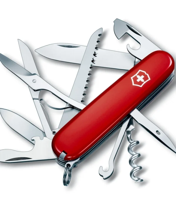 Victorinox Huntsman Ελβετικός Σουγιάς Μπρελόκ Κόκκινος 1.3713