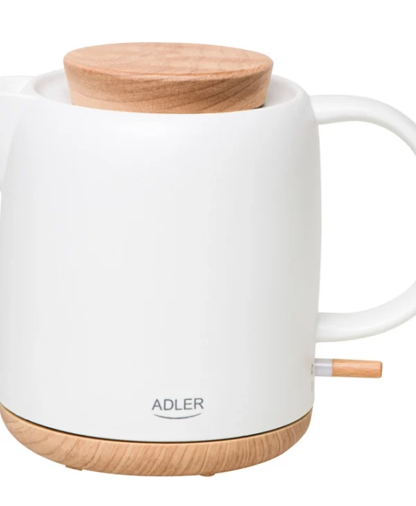 Adler Βραστήρας 1lt 1200W Λευκός ad_1304