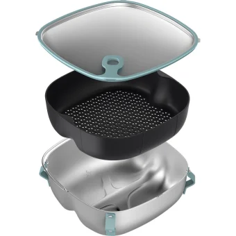 Philips Hd9960/00 Airfryer 2in1 Σετ Ατμοποίησης Ψησίματος HD9960/00