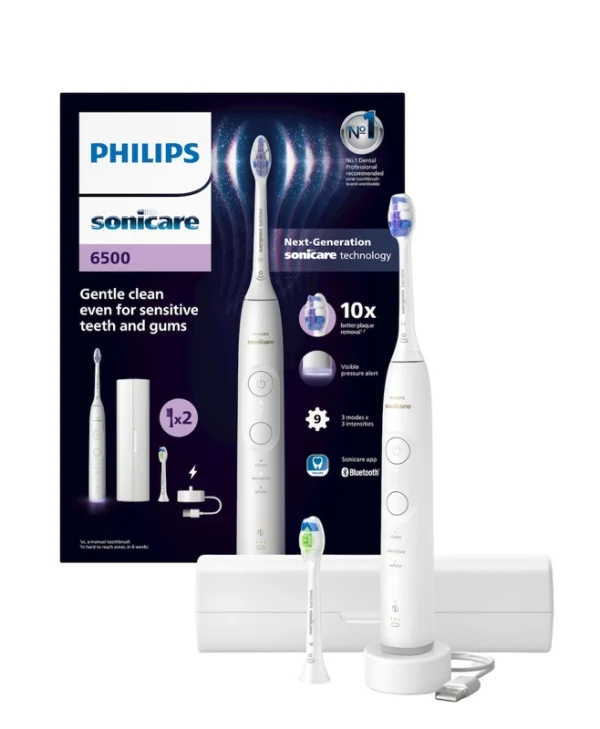 Philips Sonicare DiamondClean 9000 Ηλεκτρική Οδοντόβουρτσα με Αισθητήρα Πίεσης Λευκή HX7410/02