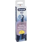 Oral-B iO Gentle Care Ανταλλακτικές Κεφαλές για Ηλεκτρική Οδοντόβουρτσα Black 4τμχ 194631 - Image 2
