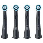 Oral-B iO Gentle Care Ανταλλακτικές Κεφαλές για Ηλεκτρική Οδοντόβουρτσα Black 4τμχ 194631 - Image 4