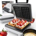 Adler Βαφλιέρα για Ορθογώνιες Βάφλες 2 Θέσεων 1200W MS 3091 - Image 11
