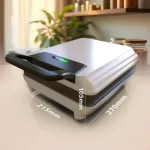 Adler Βαφλιέρα για Ορθογώνιες Βάφλες 2 Θέσεων 1200W MS 3091 - Image 14