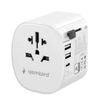 Gembird Αντάπτορας Πρίζας σε Universal TPA-EU2A1C15-01-W - Image 6