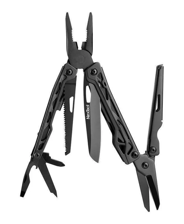 NexTool Multitool BlackKnight Nextool Πολυεργαλείο Μαύρο σε Θήκη 10223393