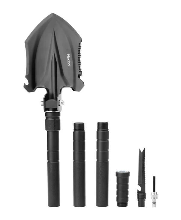 NexTool Φτυάρι Επιβίωσης 83cm με Μαχαίρι NE20206