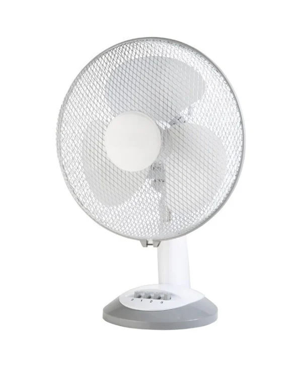 Emerio Επιτραπέζιος Ανεμιστήρας 35W Διαμέτρου 30cm Λευκός FN-114202