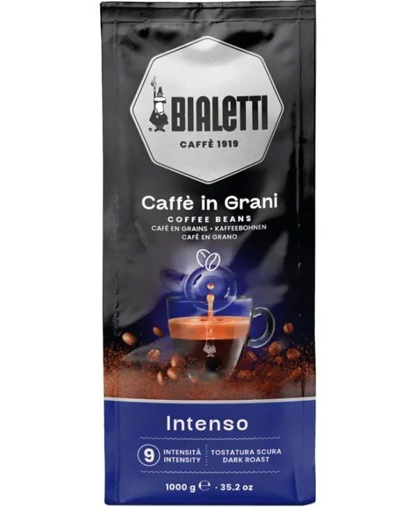 Bialetti Καφές Espresso Robusta Esperto Grani Intenso σε Κόκκους 1kg 096080471