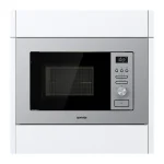 Gorenje BMI201AG1X Εντοιχιζόμενος Φούρνος Μικροκυμάτων με Grill 20lt Inox - Image 2