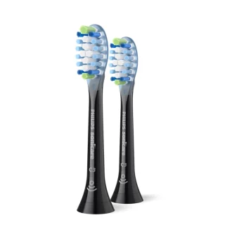 Philips Sonicare C3 Premium Plaque Defence Ανταλλακτικές Κεφαλές για Ηλεκτρική Οδοντόβουρτσα Black HX9042/88 2τμχ