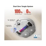 Roborock Qrevo Curv Σκούπα Ρομπότ με Χαρτογράφηση Laser & Απορρόφηση 18500Pa Λευκή RSD0712CE - Image 10
