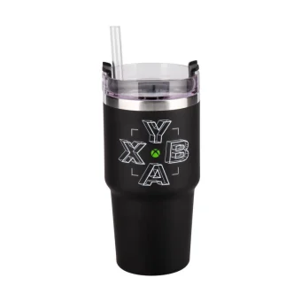 Paladone Xbox Ποτήρι Θερμός Ανοξείδωτο 600ml Μαύρο PP14597XB